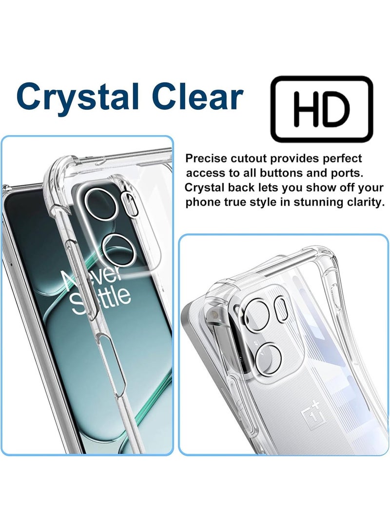 Case for OnePlus 15R 5G Clear Case Cover Soft TPU Case Lightweight Shock Protective Cover with Camera Protection Designed for 1 + 15R 5G - Image 2